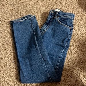 Brand New Abercrombie Ankle Straight Ultra High Rise